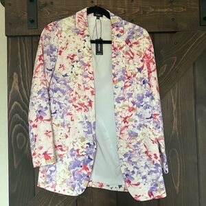 NWT Floral Express blazer